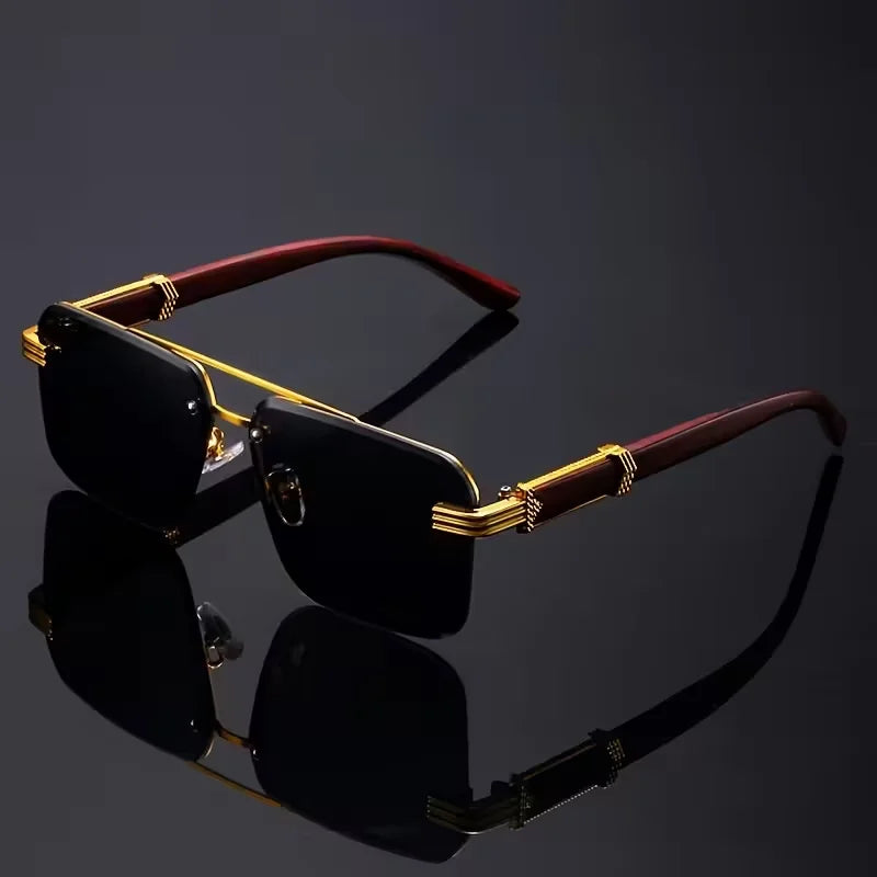 Voyager elite | polarised, luxury sunglasses | Black lensed