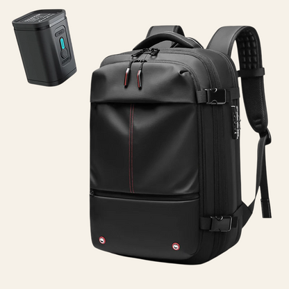 Travel ZipVac vacuum air backpack