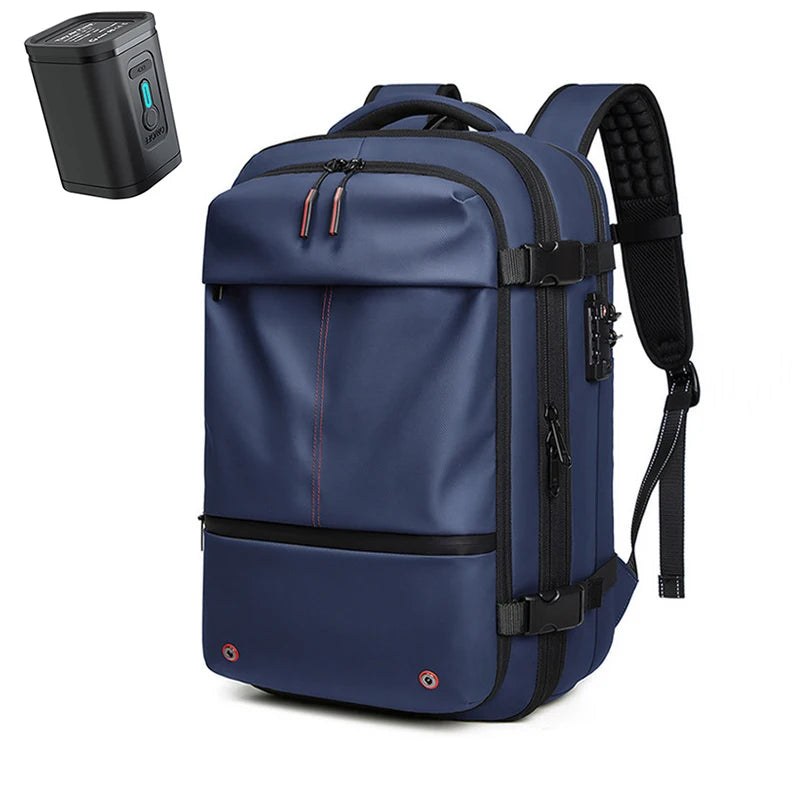 Travel ZipVac vacuum air backpack