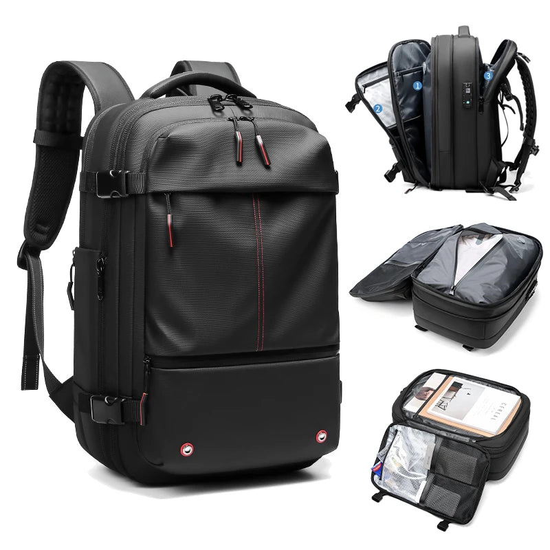Travel ZipVac vacuum air backpack