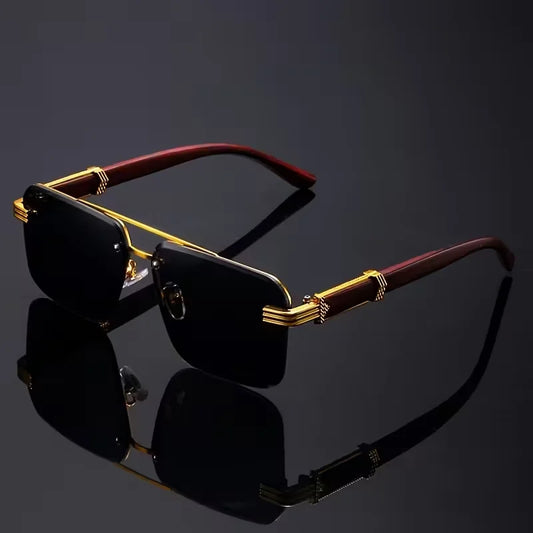 Voyager elite | polarised, luxury sunglasses | Black lensed
