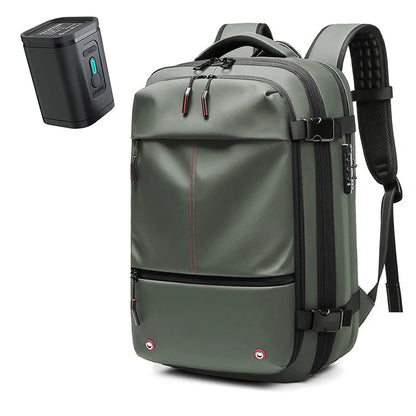 Travel ZipVac vacuum air backpack