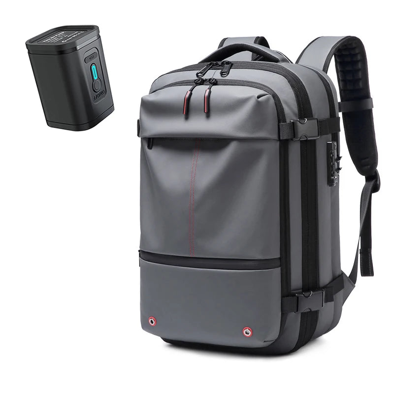 Travel ZipVac vacuum air backpack