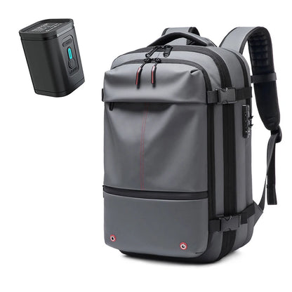 Travel ZipVac vacuum air backpack
